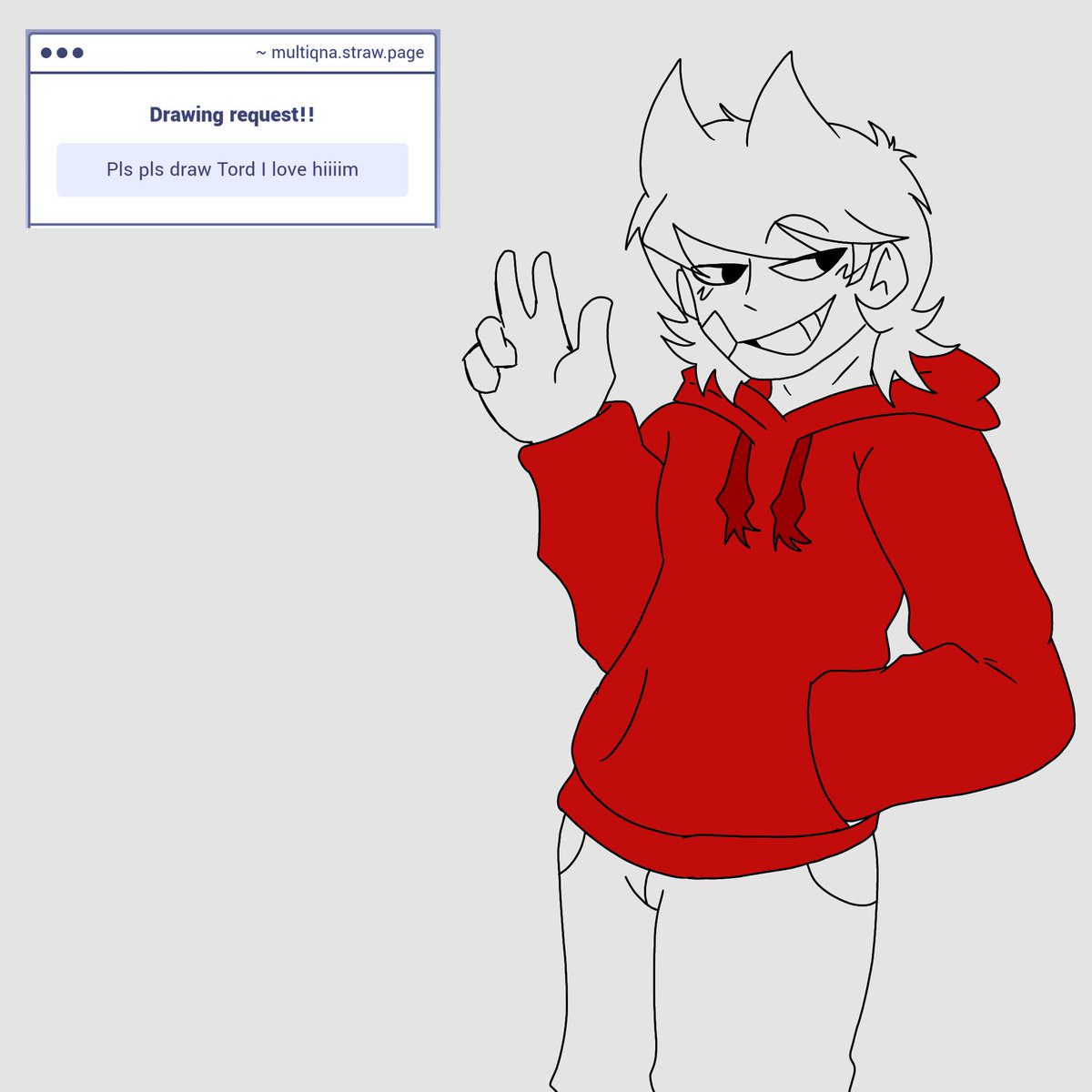 2lives_Thomas's tweet photo. I GOT U! Tord is one of my favs too yuppi
(his hand looked strange <:P )
#multiqna #tord #eddsworld
https://t.co/Kjxcklyz7U https://t.co/yFyn4v2bxY