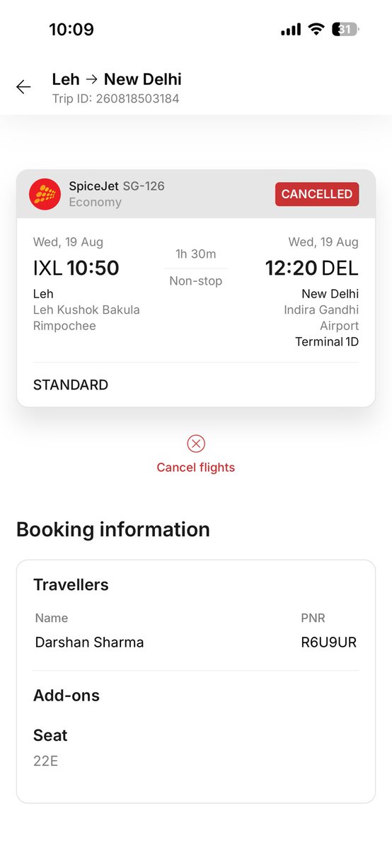 darshansharma_'s tweet photo. #flipkartscam #corruptFlipkart #StopFlipkart #scam #travelscam https://t.co/hLRcPXclUx