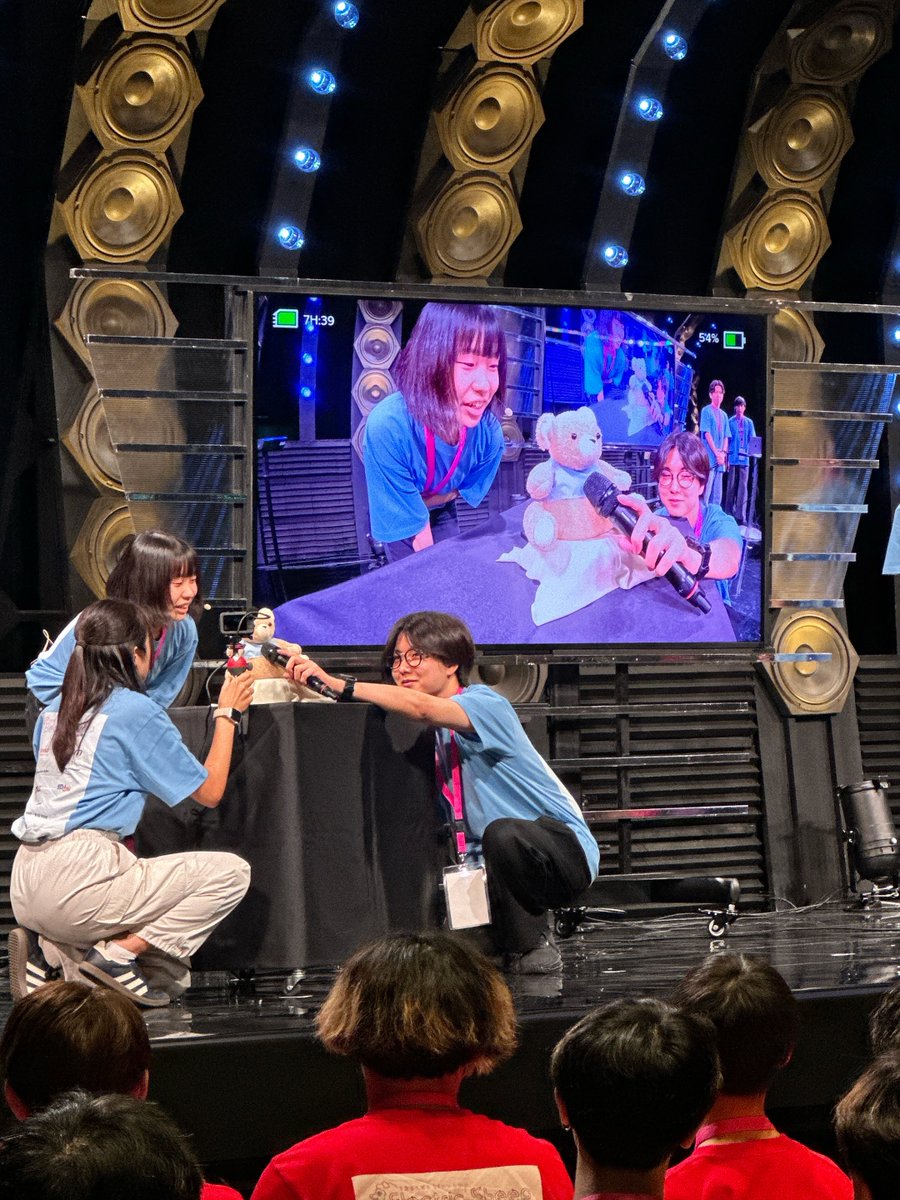 kotomin_m's tweet photo. 【🎤実況中継！】
チーム「ft_friends」‼️

ぬいぐるみから自作した、かわいいハードウェア！Eftyと人生を共に🧸
審査員からも質問がたくさん、発表お疲れ様でした！👏

#メ〜テレハッカソン https://t.co/lQgRWAkS9A