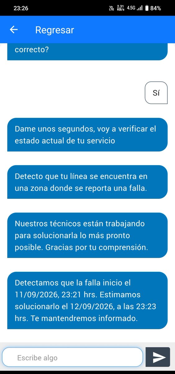 LibertasDHEver's tweet photo. Y sí 24 hrs sin servicio, sin respuesta,solo grabaciones responden
Una lástima que las empresas privadas vayan acordé con el gobierno,la corrupción ha tocado todo
@hectorslimseade
@TELMEXSoluciona @Profeco #IFT #CRT
@Juan_OrtizMX
@lopezdoriga
@RicardoBSalinas
@TuiteroSismico https://t.co/2XOxfFP2WX