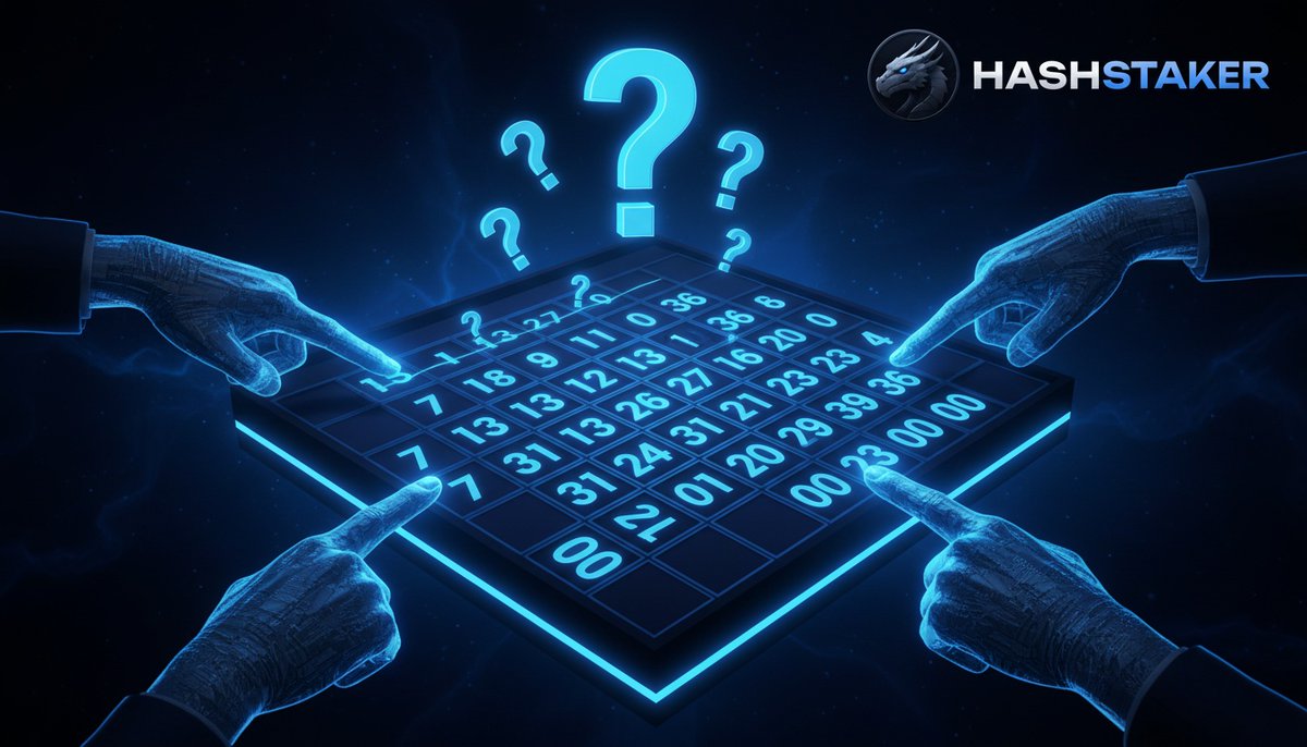 Hash_Staker's tweet photo. What's your lucky number? 🎲 Ours is every one you bet on.
Drop it below and let's see what the HashStaker community picks!

#HashStaker #LuckyNumber #CommunityFun https://t.co/XtUSeWNxEi