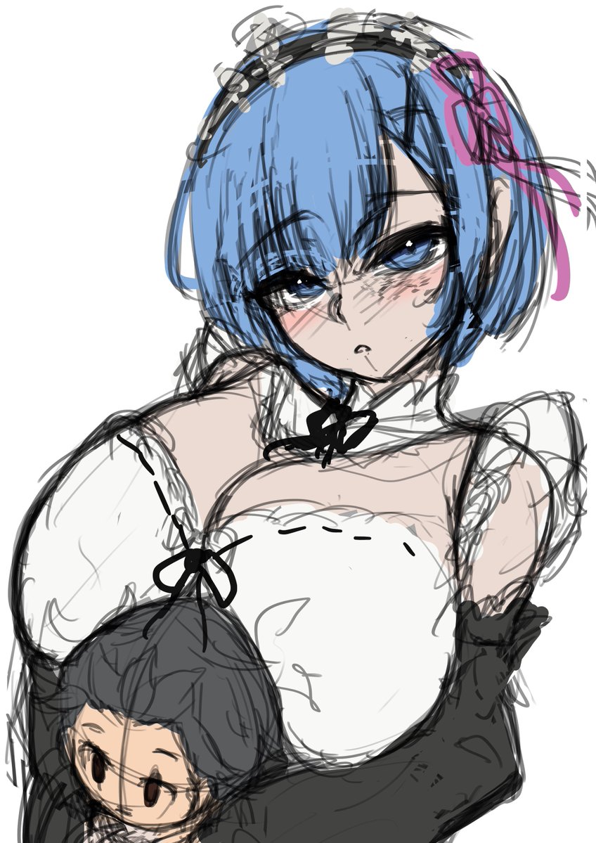 momodare01's tweet photo. #リゼロ #rezero #ラフ
レム〜 https://t.co/fQKPDWaVgh