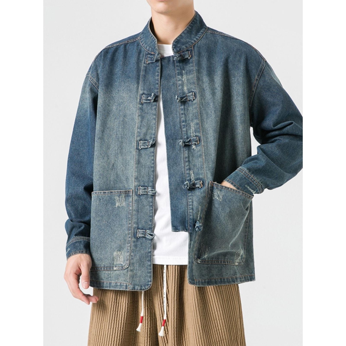 tinyf200130's tweet photo. Just revamped my old denim jacket with hand-painted constellations and custom iron-on patches—$0 waste, all creativity, and my go-to piece now https://t.co/xU4laEjRz5