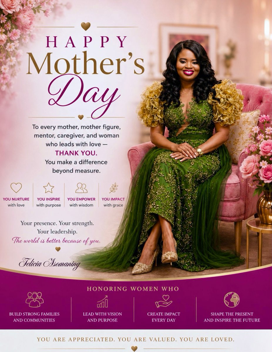 JamiBickleysj's tweet photo. One day is not enough but today, I celebrate the women and girls who nurture, lead, uplift, build, and continue showing up with strength and grace every single day. 🌸
Happy Mother’s Day to every mother, mother figure, mentor, caregiver, and woman https://t.co/8TvZeC5ZsE