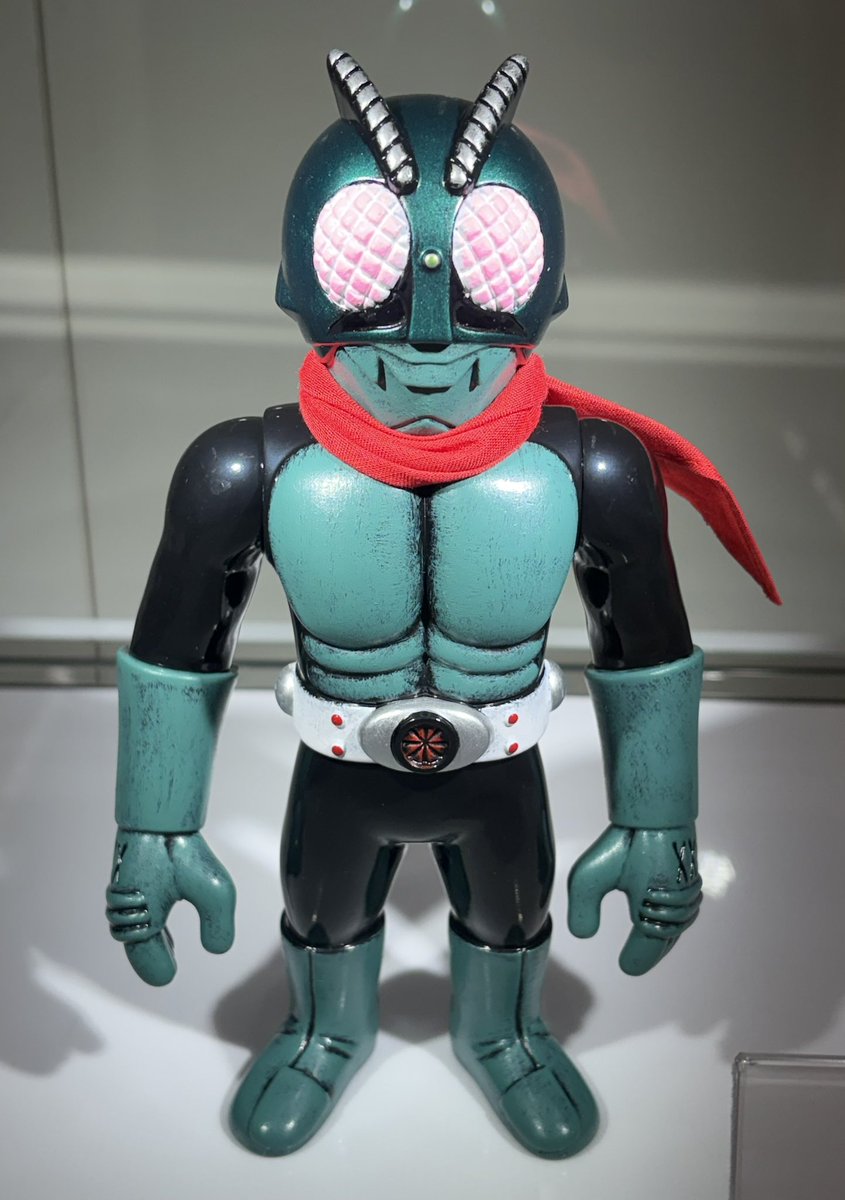 bespic's tweet photo. カッコよすぎで痺れた⚡️

#仮面ライダー５５
#TAF 
#リアルヘッド 
#realhead 
#真頭玩具 https://t.co/as3x9DA1NT