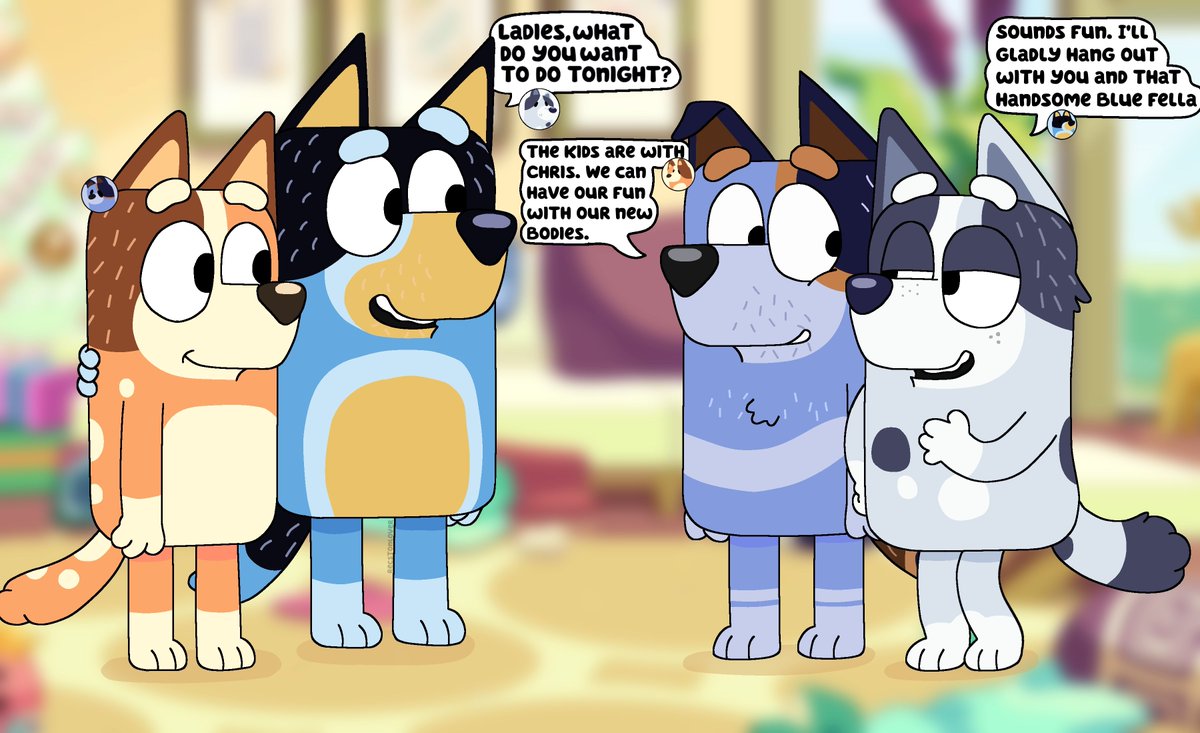 LoverRecston's tweet photo. Body swap
(Commission) https://t.co/xBHzLMI9l6