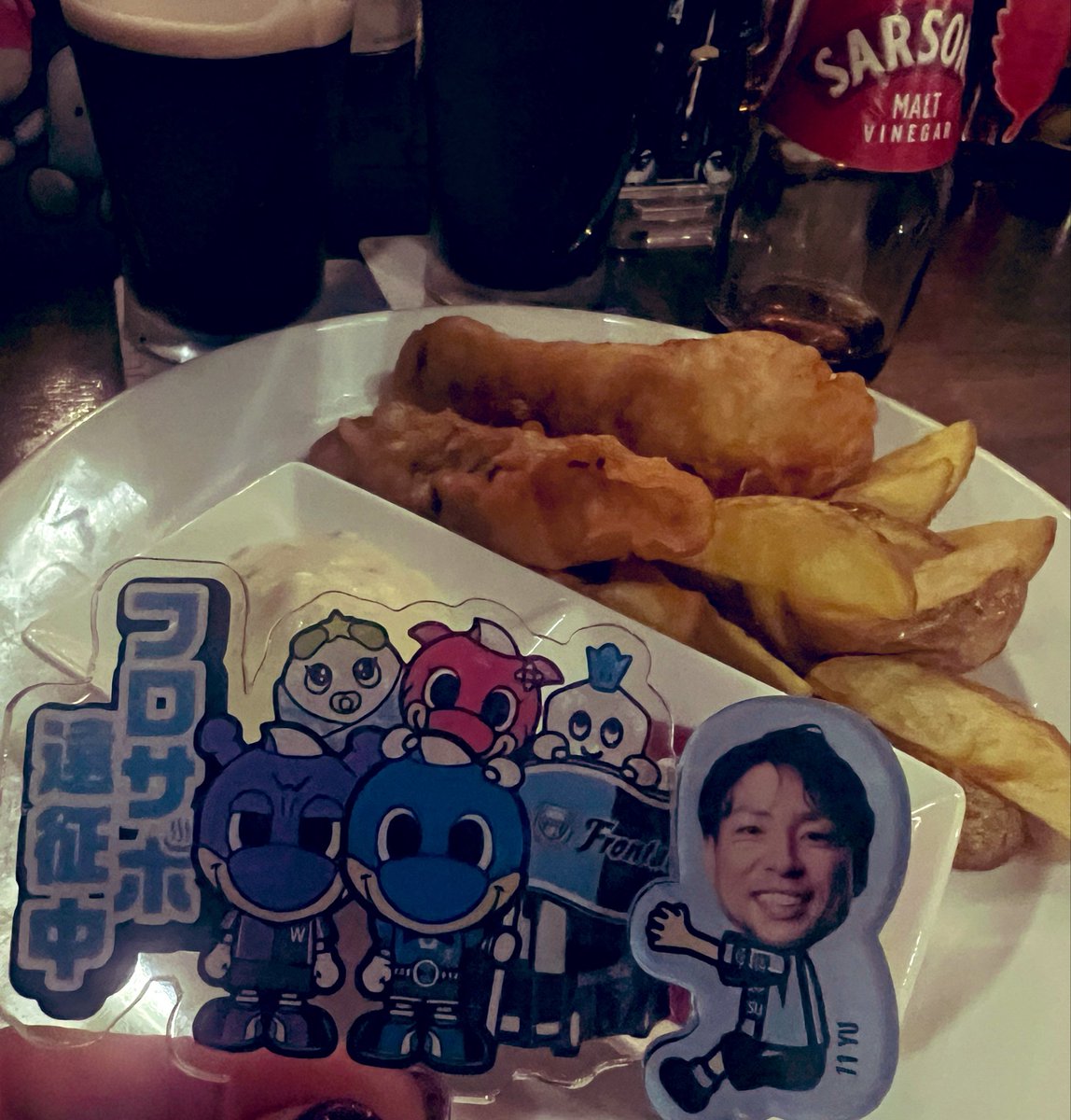 kf_mie's tweet photo. 昨夜の祝杯🥂🍻
いゃぁー連勝⚽️
勝点3️⃣は嬉し〜🩵🩵🩵
#フロ��ポ水戸訪問 https://t.co/ppfyMrZvAq