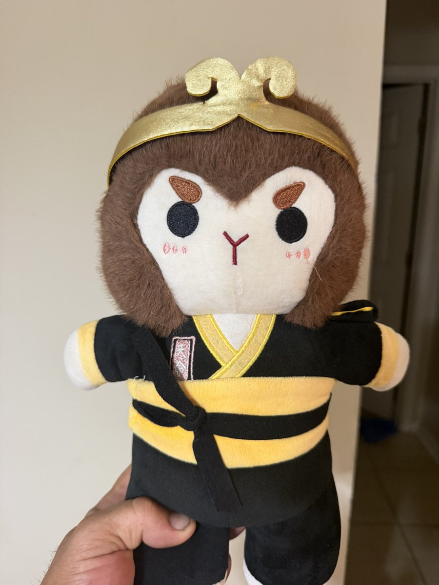 avenueonparkway's tweet photo. i got #monkeyking plush today
pictures honorably taken by my father for my petite hands could never look so manly https://t.co/wFc9ye4Myl