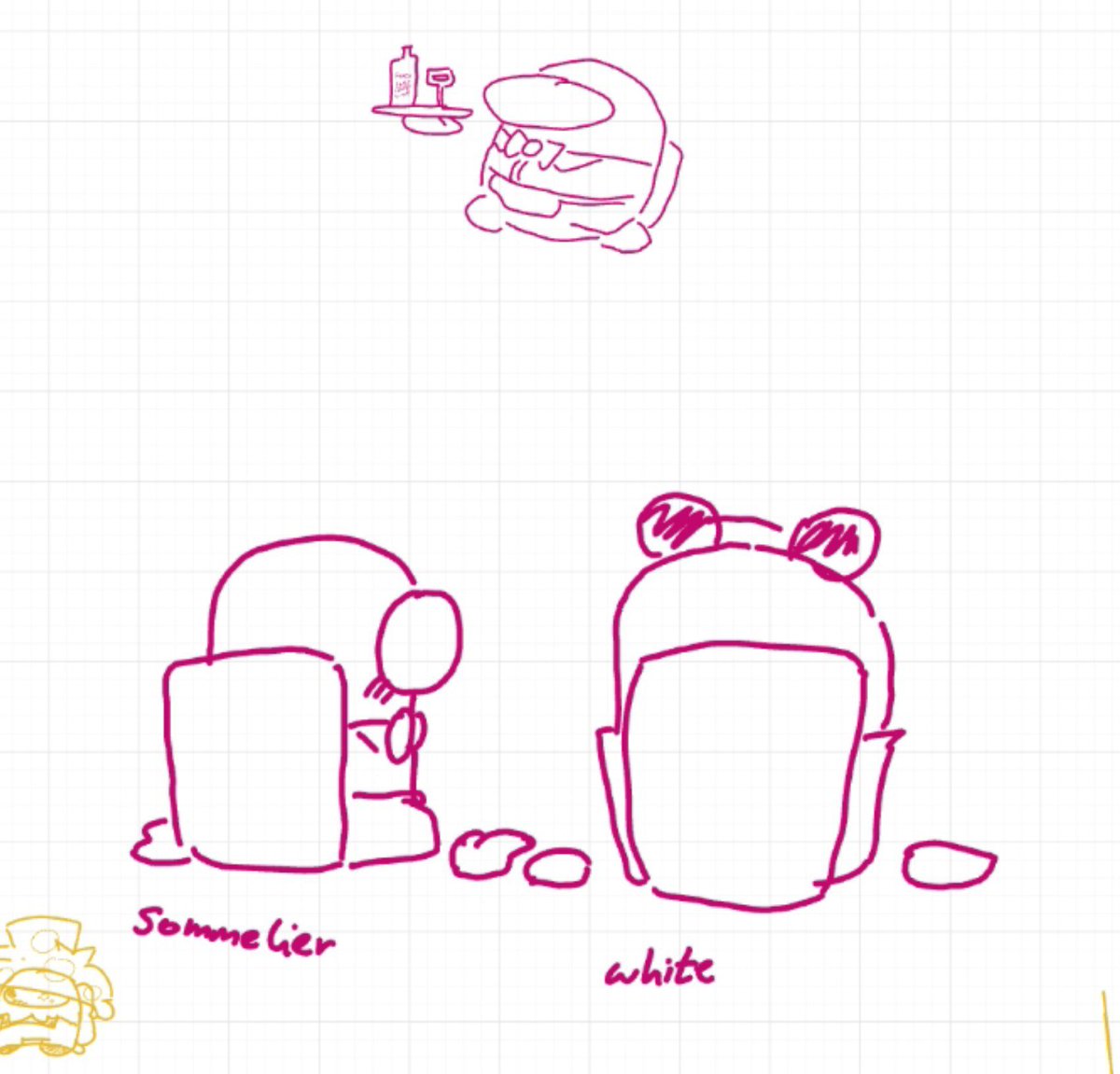Floyohou2's tweet photo. spent half of my morning doodling fancywine and hyfloxen sevoxide slops lmao...
.......#fancywine #whitewine https://t.co/vbSbYLGQyg