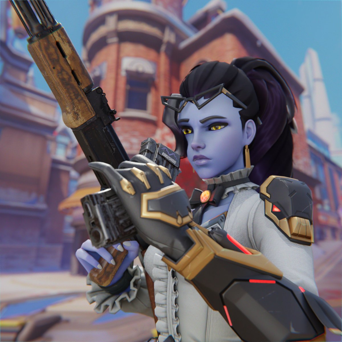 KakuShido_Moon's tweet photo. AK-47s are still used in Overwatch
#Overwatch #Fanart #Widowmaker #OverwatchLore https://t.co/FIOvzjBPcM