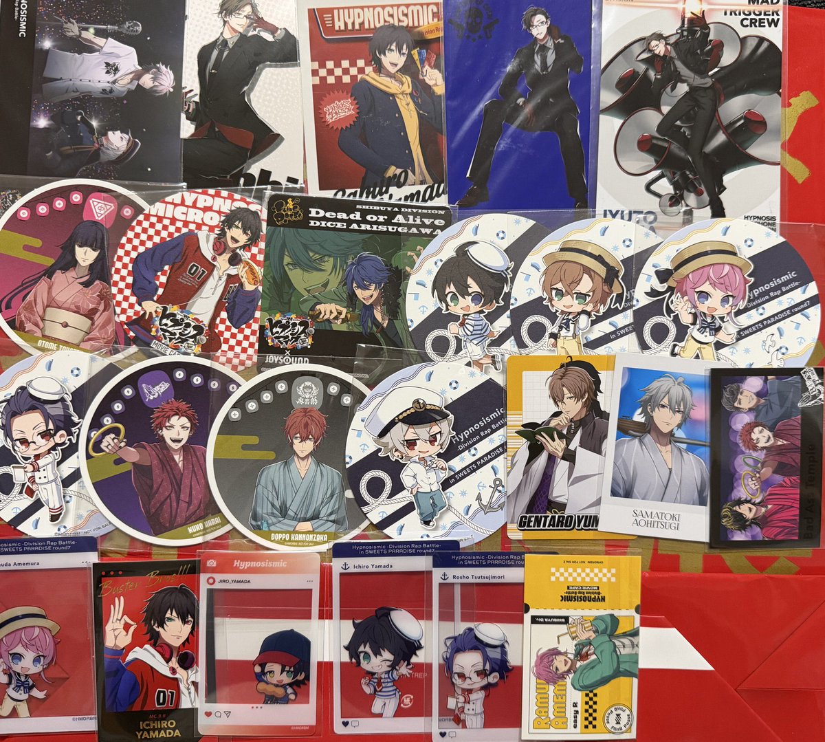 yukichi_029's tweet photo. 【交換】ヒプノシスマイク クリアカード 劇場版 入場者 特典 9th

譲)異種 十四/獄/一郎/空却/三郎/左馬刻/理鶯/盧笙/幻太郎/帝統/一二三/寂雷/独歩/銃兎/乱数/簓/零/乙統女
求)画像3

郵送または名古屋手渡し。左馬刻はヨコハマまたはリーダーズとの交換。よろしくお願いします。 https://t.co/fMuthakJhj