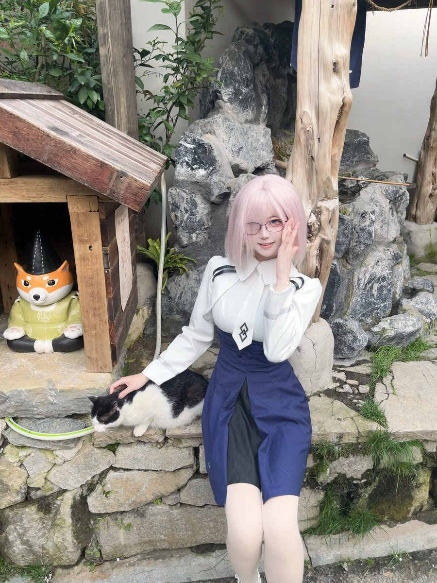 Qiuyuanqisama's tweet photo. 先輩との午後のデート
#fgo #マシウ #cos https://t.co/s497jr4lxa