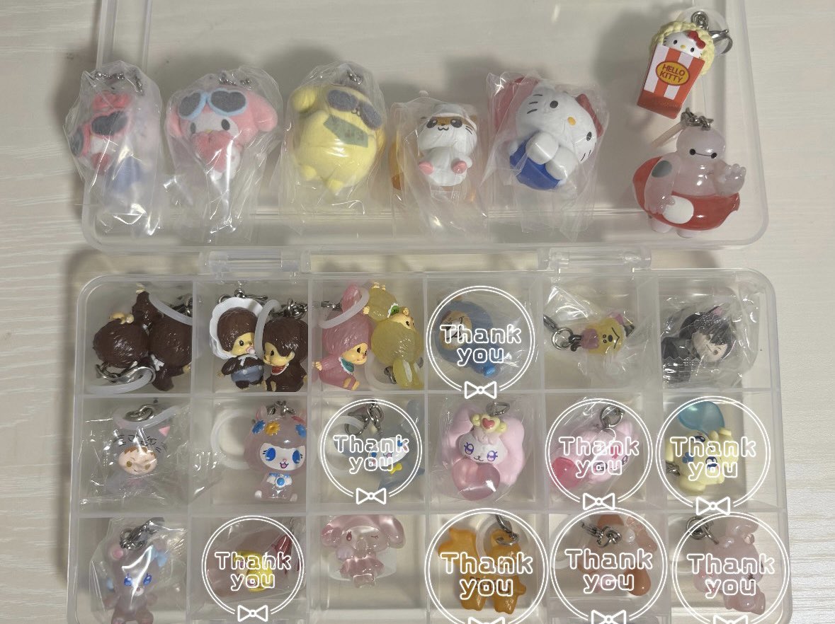 dnwhgl_17's tweet photo. ガチャ　めじるしアクセサリー　キーホルダー サンリオ プリキュア ジュエルペット 譲渡・買取・交換

譲）画像のもの

求）定価＋送料
      ものにより定価~になります

・纏めての方優先
・郵送のみ📮

お気軽にお声掛けください🙇🏻‍♀️ https://t.co/JFS0Lc95Bh