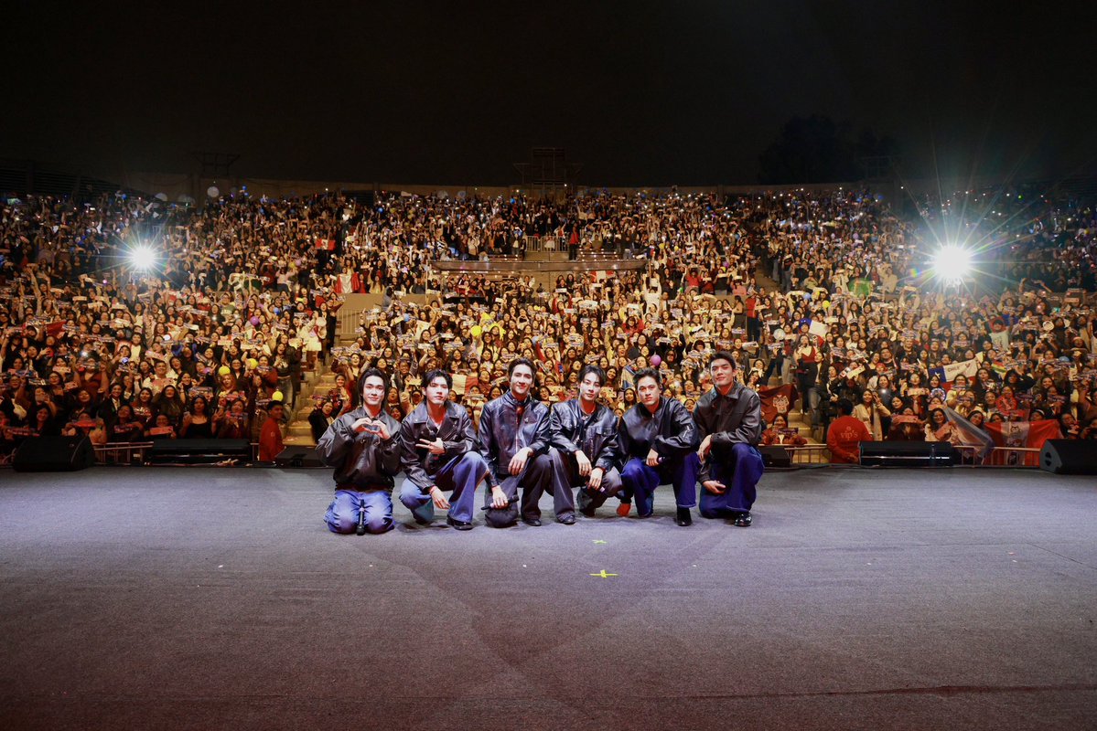 GMMTV's tweet photo. Peru fans, you created such an amazing and joyful atmosphere! We had so much fun and were truly impressed by all the energy you gave us.

We hope you enjoyed and were just as impressed by our show as we were by you. It was truly such a magical day, and we’ll cherish this wonderful memory for a long time.

Thank you so much 

#OLFDreamOninPeru
#GMMTV