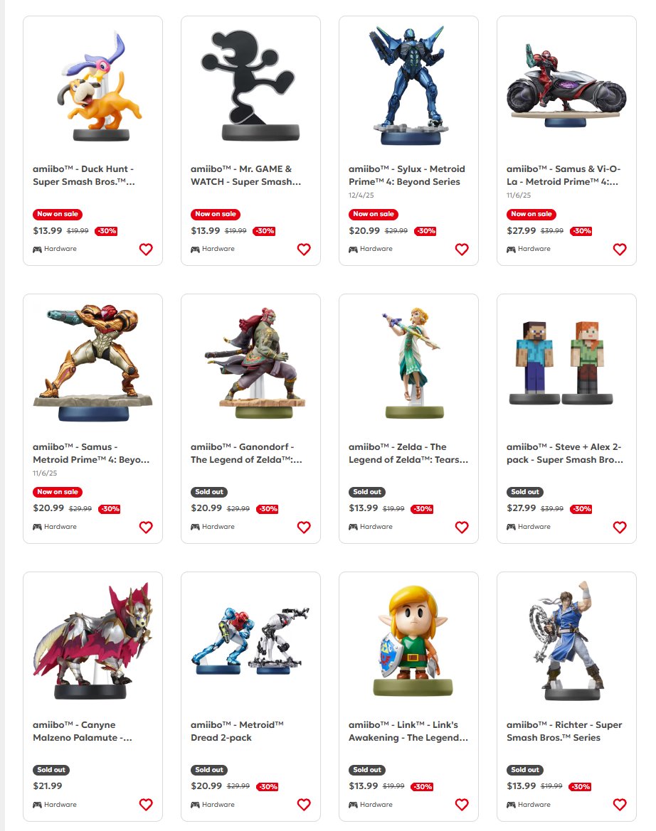 Wario64's tweet photo. amiibo sale at Nintendo Store https://t.co/Wn85FA8p1Y
Best Buy https://t.co/dFqTPiyldJ
Walmart https://t.co/rqIyklv28K #ad https://t.co/qPhjUs5eBd