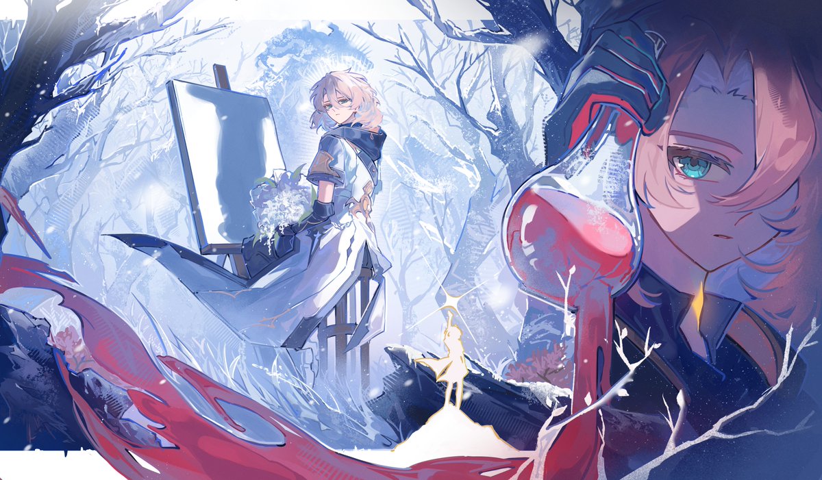 clmks000's tweet photo. Kreideprinz.
#Albedo 
#アルベド誕生祭2026 https://t.co/1loPZk5ZTy