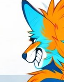 lolera222's tweet photo. This person @Furryfodge (FurryFodge) is using AI to make this and also is using an edited werewolf base by @HazakyAracely https://t.co/GkdbZUlZ9c