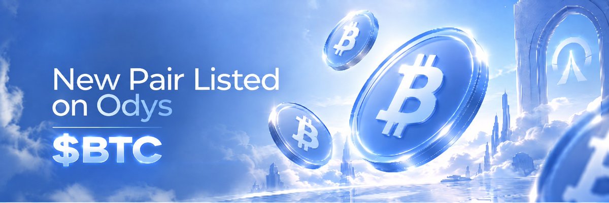 odysfun's tweet photo. New pair live on odys: $BTC 

ETH, ARB, Now $BTC 🩵

More pairs soon, you can guess where this is going... https://t.co/gdWBHOGtCK