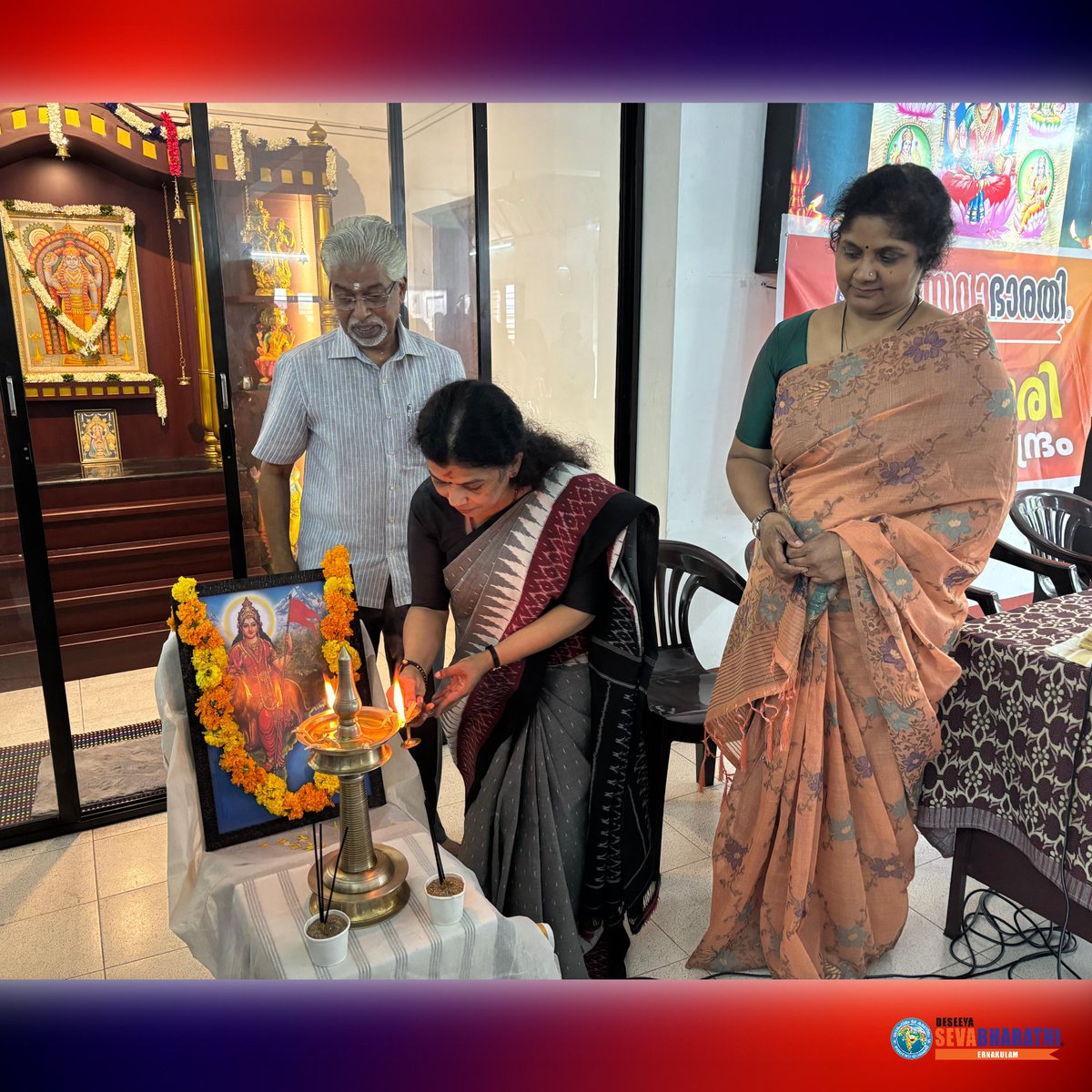 DeseeyaE's tweet photo. Empowering young minds and building a strong foundation for future generations, the Sevabharathi Ernakulam unit's inauguration of the 'Kishori Vikasa Kendram' was officially carried out by Smt. P.K. Shibi, Founder &amp; Chief Mentor of Spinach, and a prominent motivational speaker. https://t.co/HcXD600Bfq