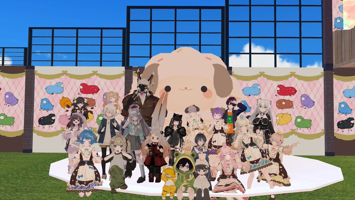 SheepCafe_VRC's tweet photo. 昨日はし～ぷかふぇご来店ありがとうございましたメェ🐑
一部も二部もとても賑わっていて楽しいお時間でしたメェ🐑
初めて来てくれたお客様もいつも来てくれるお客様もし～ぷかふぇに来てくれてありがとうメェ🐑
またお待ちしております🍸★🌟✯
#し～ぷかふぇ https://t.co/Z3QIrTfXza