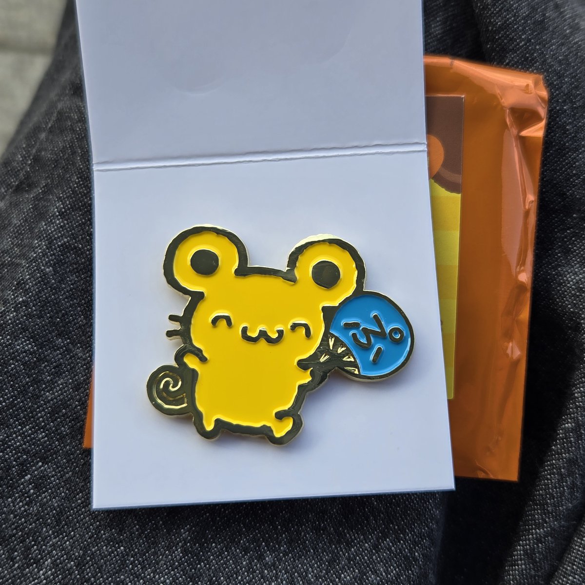 MiU_sleep's tweet photo. ポムフェス　ピンバッジ　ゲーム
交換

【譲】
スコーン

 【求】
プリン

現在会場におります！
ご希望合う方よろしくお願い申し上げます！ https://t.co/lgDqLIlS46