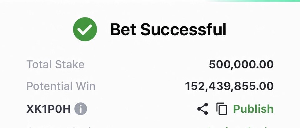 Goatmoren1's tweet photo. Todays game, happy Sunday 🙌✔️

200odds 👏🏻

XK1P0H https://t.co/fzRi5kUlE2