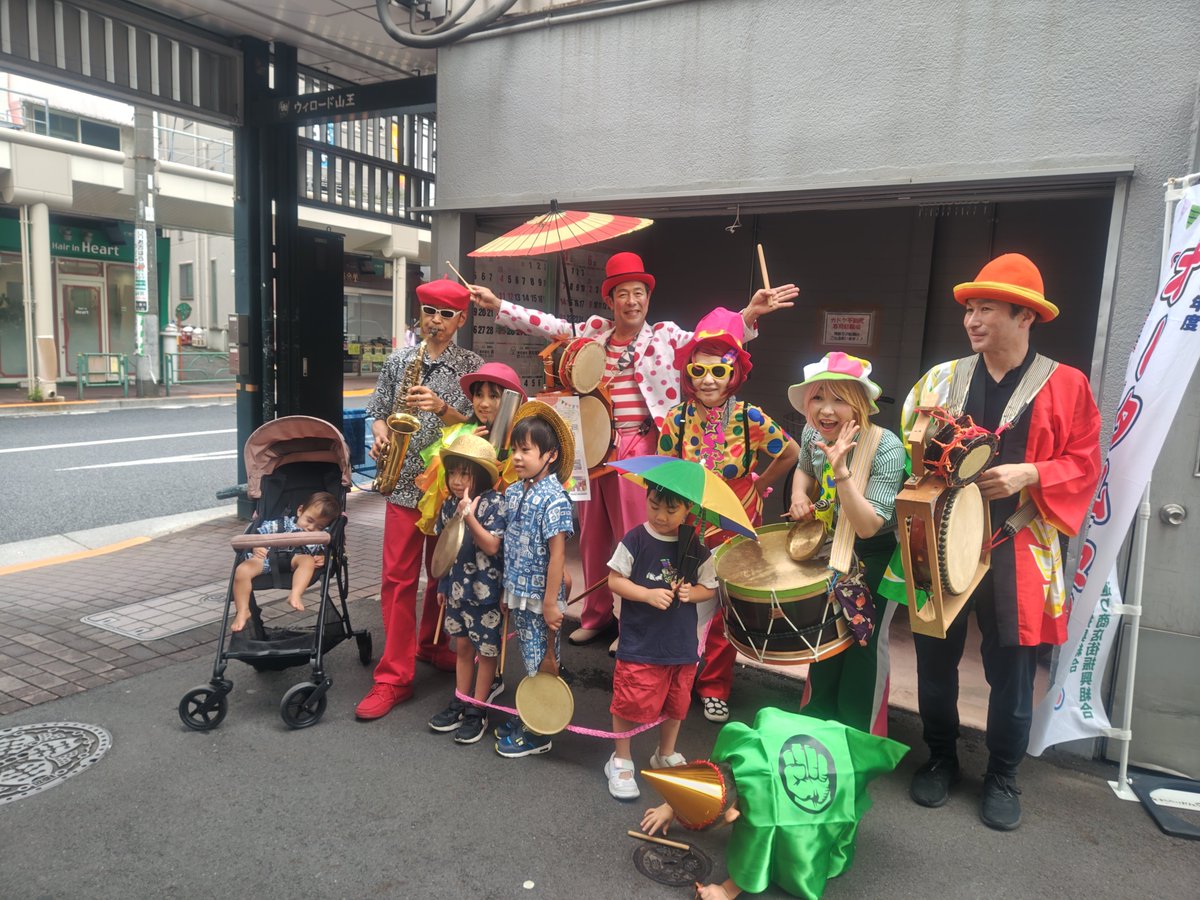 sannococo's tweet photo. #チンドン屋さんになってみよう 終了しました。次回は12月の予定です https://t.co/SBGkOQIkgP