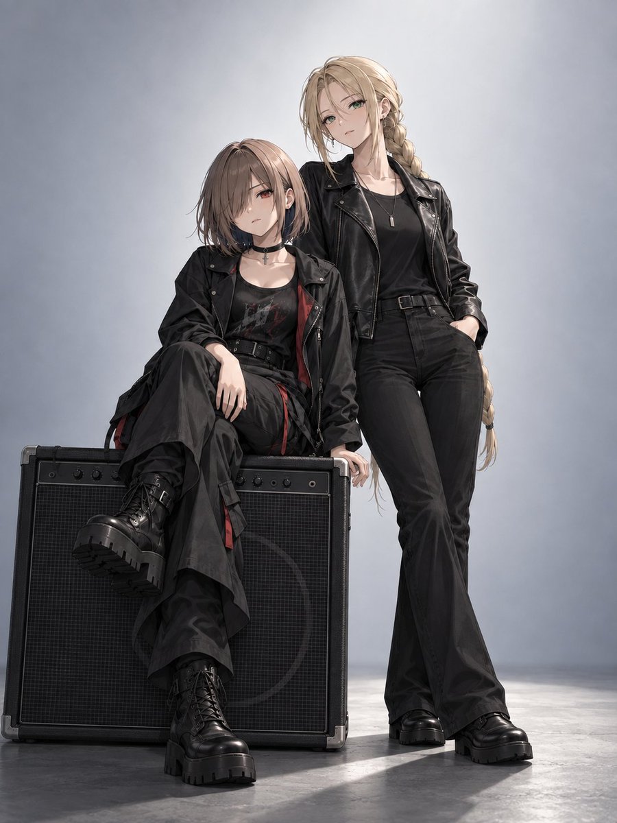 Mach64_Official's tweet photo. #MACH64 #ALISA #MAYU #AIart #AIイラスト #AIband #VirtualBand https://t.co/zM8YuvMSOA