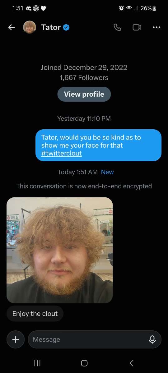 some_fella968's tweet photo. OMG THE GOAT RESPONDED TO ME 🥹🥹🥹#twitterclout https://t.co/8WW9CnFy7O
