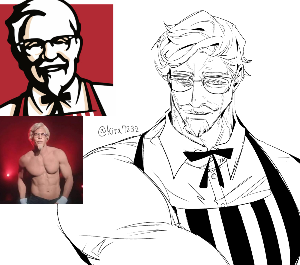 Kira7232's tweet photo. Some uncle fanart doodles part.2 https://t.co/y7jQDawmKS