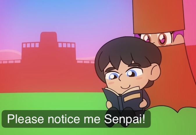 CoolBeanimdm's tweet photo. @NobodySaid_67 @Cloudy_skys99 I saw you twice, you really want senpai to notice you? https://t.co/146TcMXm4d