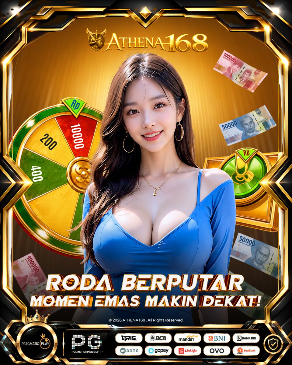 Athena168_'s tweet photo. 🎡 Roda terus berputar, siapa tahu momen emas datang di putaran berikutnya! ✨ Rasakan keseruannya dan jangan lewatkan setiap momennya bersama ATHENA168. 🔥 #ATHENA168 #Malming #Menalo #Emil #요_이재현_생일축하해 #YouManiacSeriesEP3 #XODIAC_DEBUT_INDONESIA #PawaiTaarufMTQ https://t.co/IHPd2sr0HC