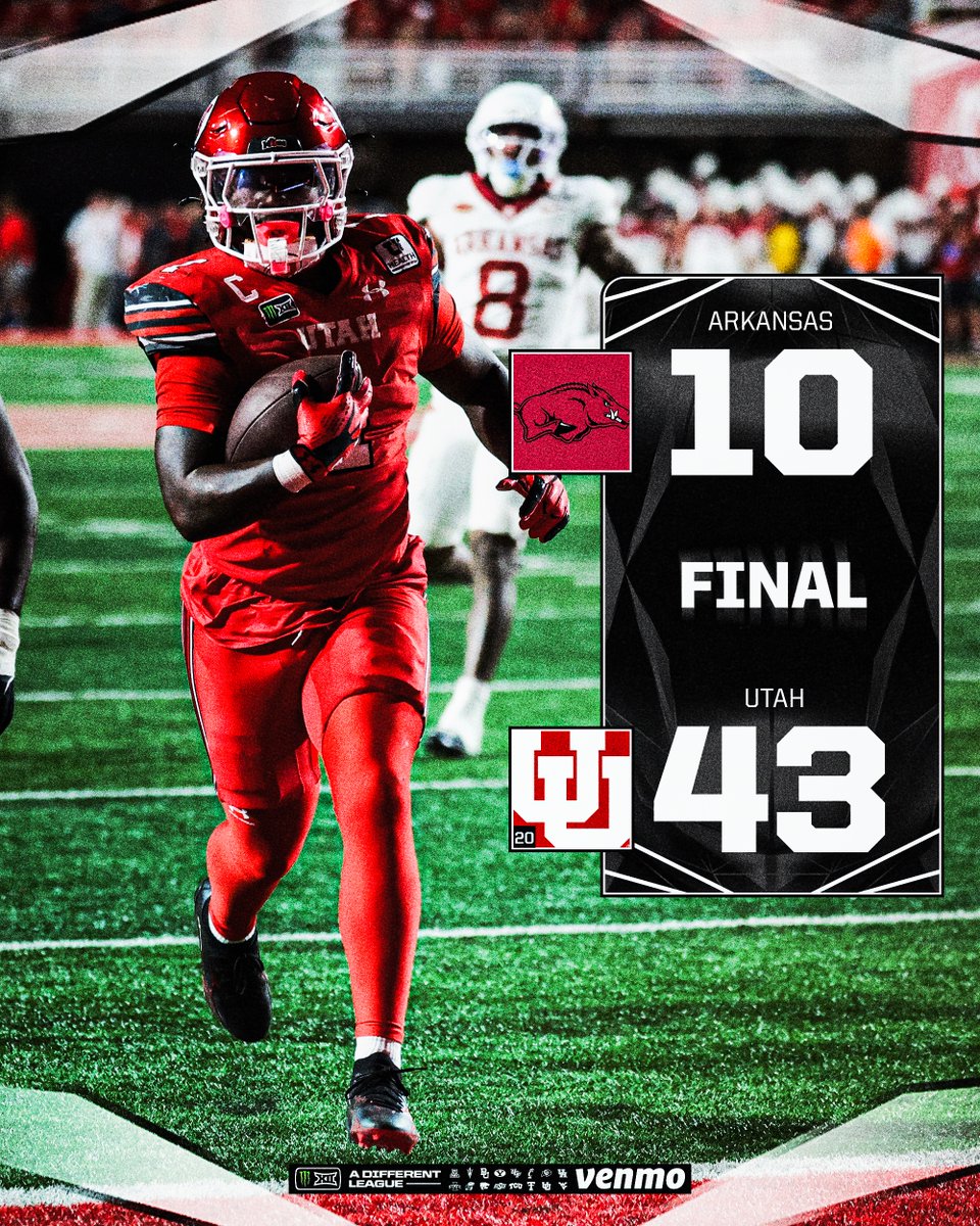 Big12Conference's tweet photo. DOMINANT UTES 💥 https://t.co/vj1FpVV3OA