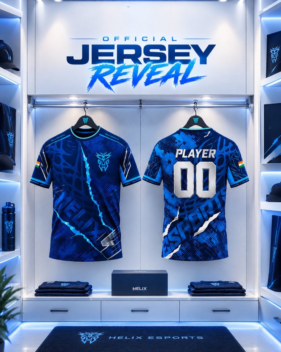 HelixEsp's tweet photo. Official Helix Esports Jersey 2026 is here 🔥 https://t.co/TsaKZmNbhr