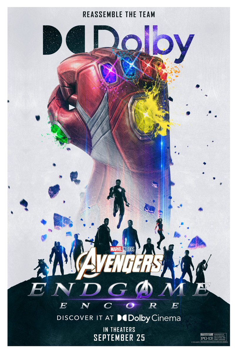 Madhubabu733's tweet photo. Avengers Endgame: Encore returns to theaters September 25.
#AvengersEndgam
#AlluCinemas
@AlluCinemas
@bookmyshow https://t.co/EoYqC0y6uE