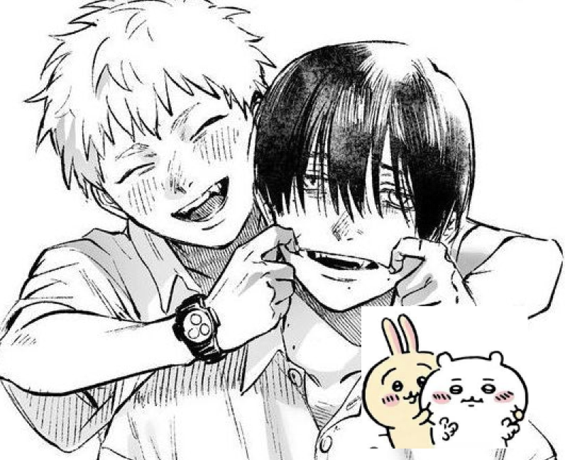 pechisigh's tweet photo. hikaru momonga bc theyre both monsters that took another body and yoshiki chiikawa becau

#yoshikaru #tshd #hgsn https://t.co/OZPh5Y3fR5