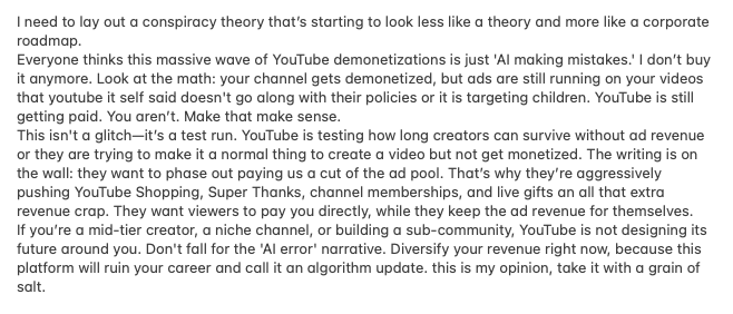 imx4i's tweet photo. For all Creators and may be @YouTubeCreators https://t.co/oY9BvrKvcL