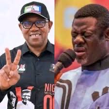 SamAmadi's tweet photo. Peter Obi is Courageous 

Courage is not recklessness. Courage is a moral quality, it is about persistence, it is about not being frightened to do what you believe is right. It is not iconoclasm, it is not irreverence, it is not hubris. It is steadfastness. Courage is a moral quality. 

Peter Obi is courageous. He has remained ethical and committed to investing in human development. He has not bent to avarice and predation. He has been threatened in Edo, harassed in Benue twice, but he keeps marching. He has been conspired against in LP and he keeps marching. 

He is the David literally challenging Goliath with the sling of truth and humility. 

Where is the lack of courage?

My prophet got it wrong.