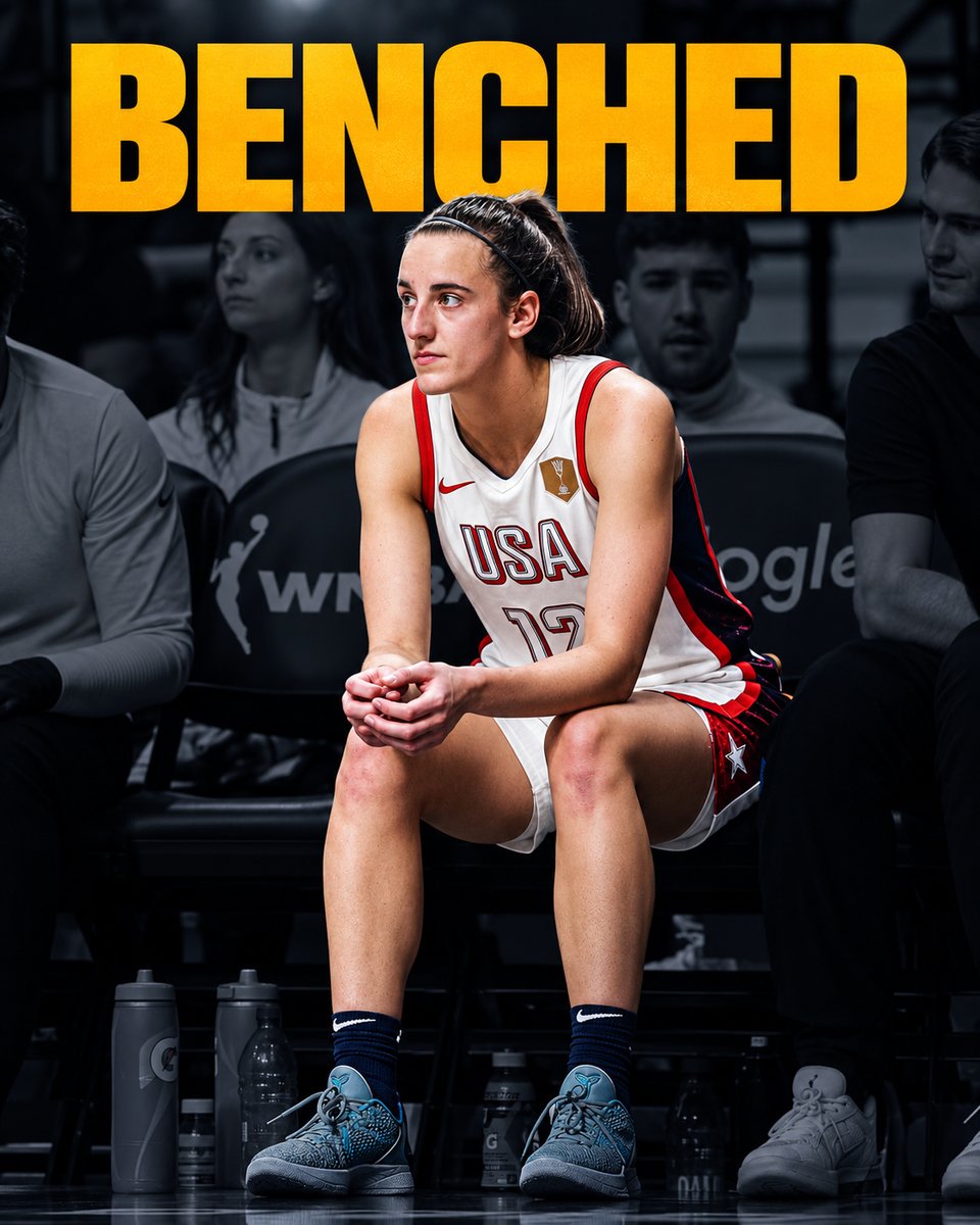 parkmudoon's tweet photo. USA Basketball  &amp; the W isn’t just sidelining Caitlin Clark. They’re trying to turn down the brightest light in the sport — so the rest of the room doesn’t look so dark.  

You can’t convince me otherwise. https://t.co/sEyvDye94H
