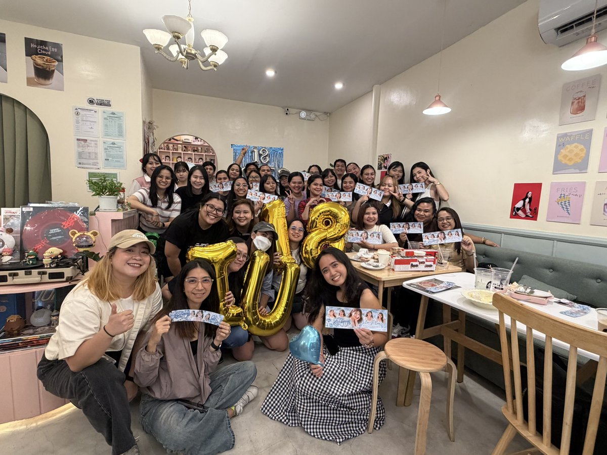 IUaenasPH's tweet photo. Thank you to everyone who joined us! We had a lot of fun celebrating our dearest @_IUofficial's 18th debut anniversary! Mahal ka namin sobra, IU! 🌹 https://t.co/9xItikJDH4