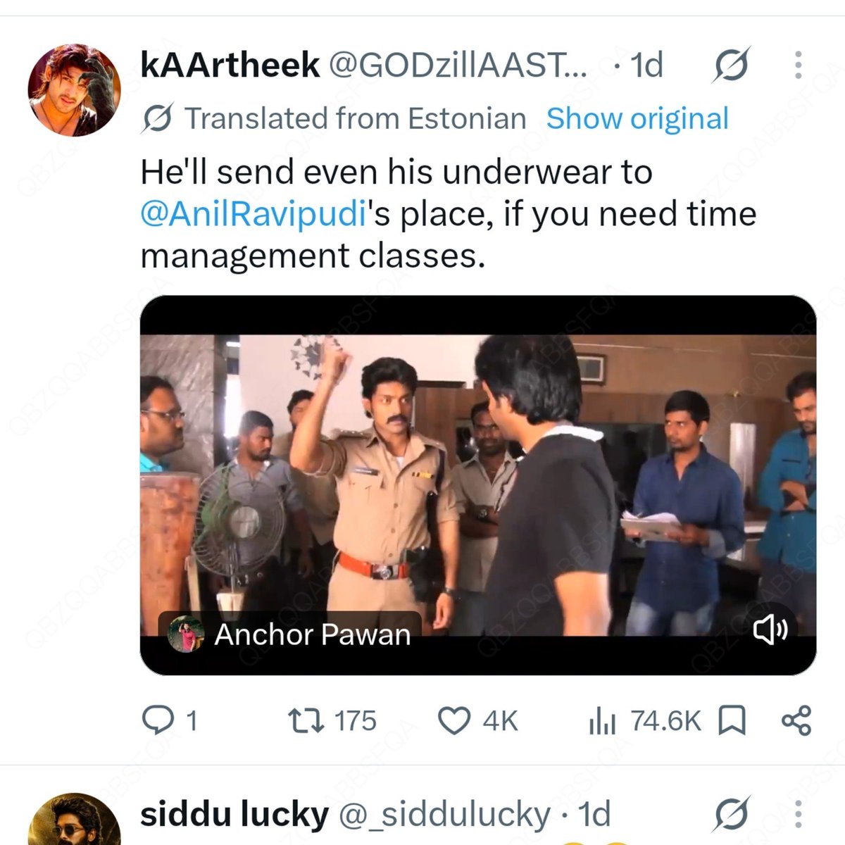 Krishna55928707's tweet photo. @GODzillAASTAN @AnilRavipudi https://t.co/6qCDjDGDpc