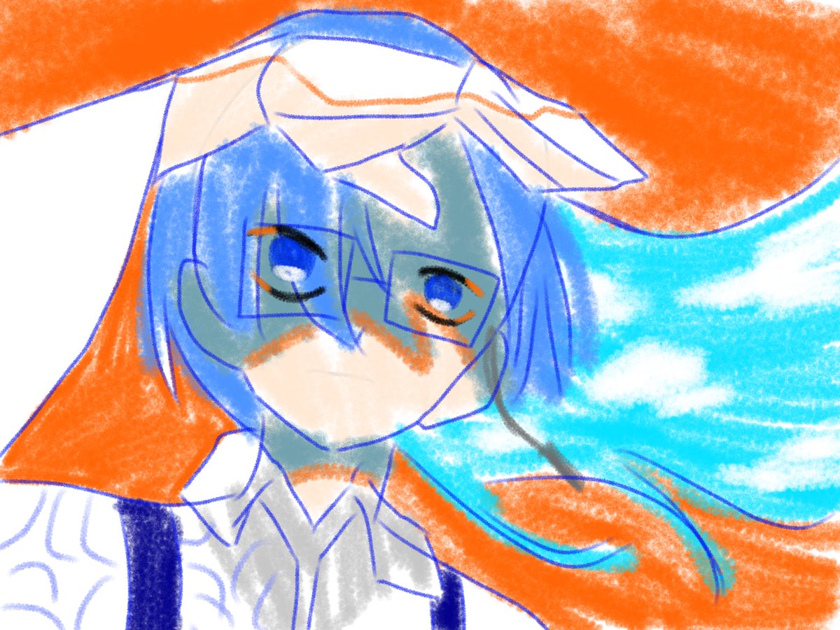 SKl0jv's tweet photo. ハースさんのラフ達 https://t.co/iicPvxaWpg