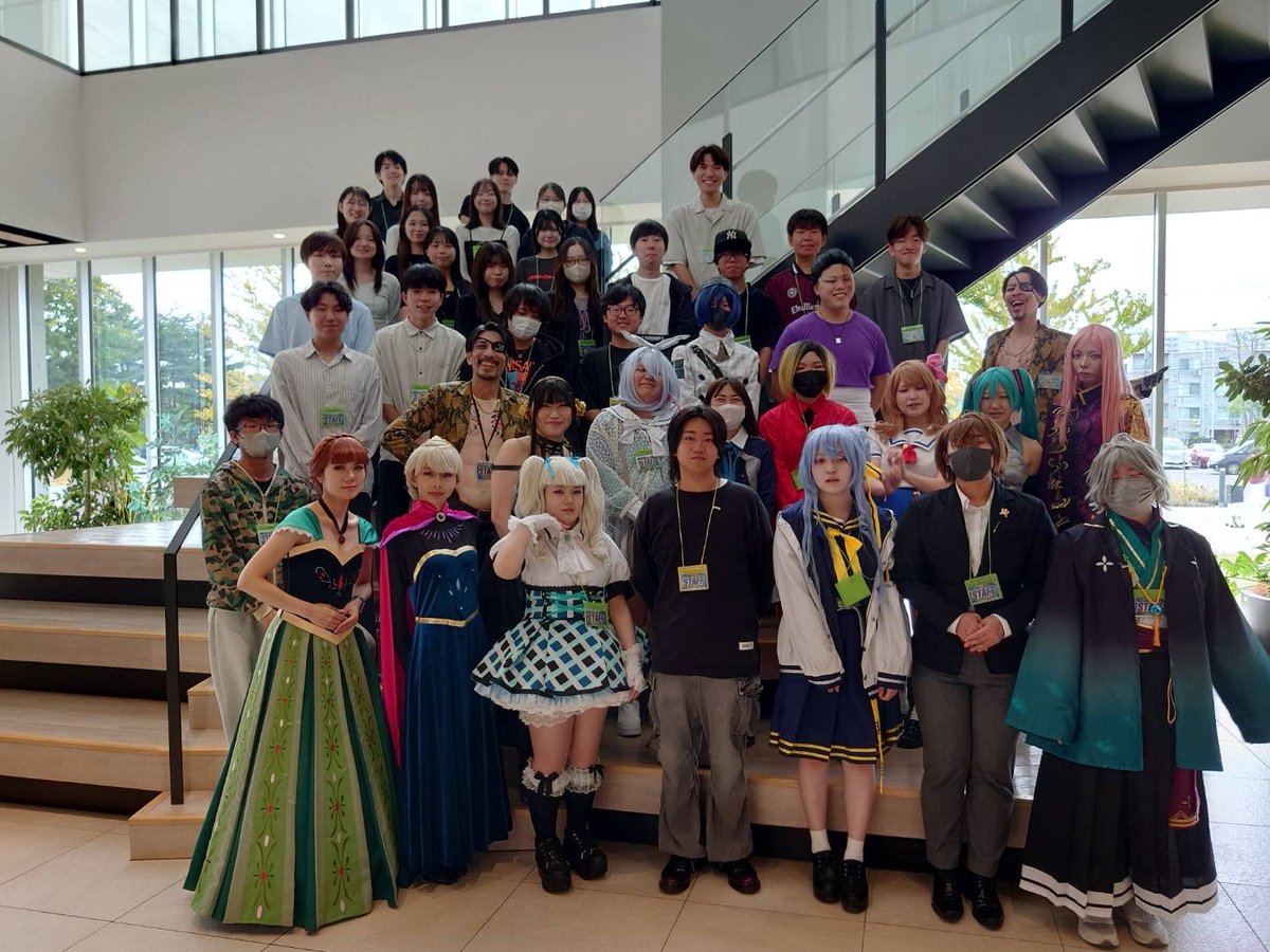 shinsatsucos's tweet photo. 「新さっぽろコスプレフェスタ」

2日間、ご参加いただきましたたくさんのコスプレイヤーさん、カメラマンさん、一般参加の皆さん、本当にありがとうございました！
おかげさまで、両日合わせて2000人を超える皆さんにご参加いただくことができました！
新札幌で、見渡す限りコスプレイヤーさんでいっぱいになる景色を見ることができて……最高でした✨
今回で4回目の開催となりました。
また、皆さんにお会いできることを楽しみにしています！ ありがとうございました！📸✨

これからも楽しいイベントを続けていくために、みなさんの声をぜひお聞かせください！
https://t.co/mSJ9OSY7gC