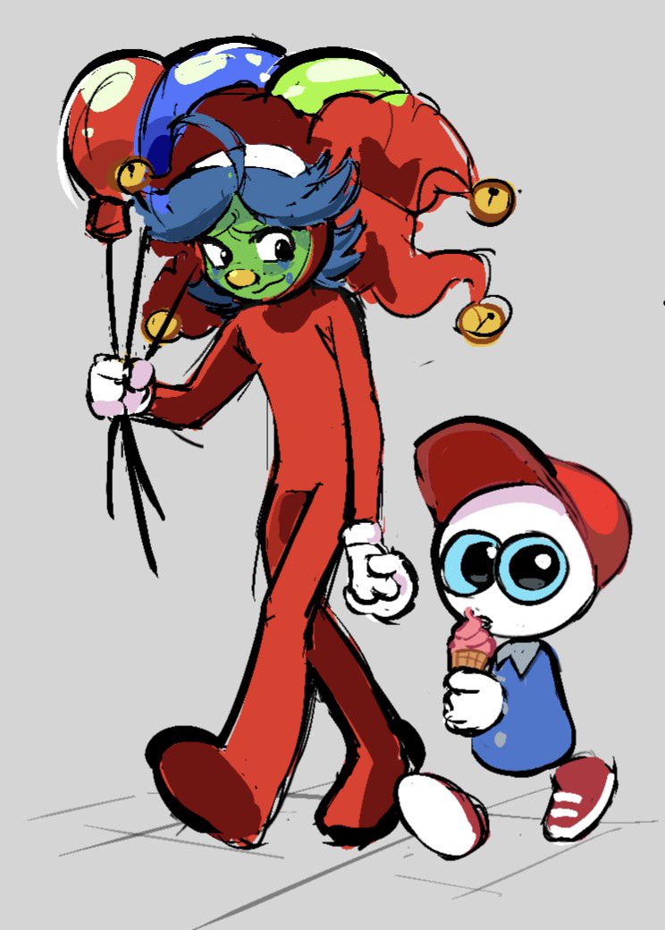 zzizful's tweet photo. caretakers 🤡🐒 #endacopia https://t.co/xjQLeShcv8