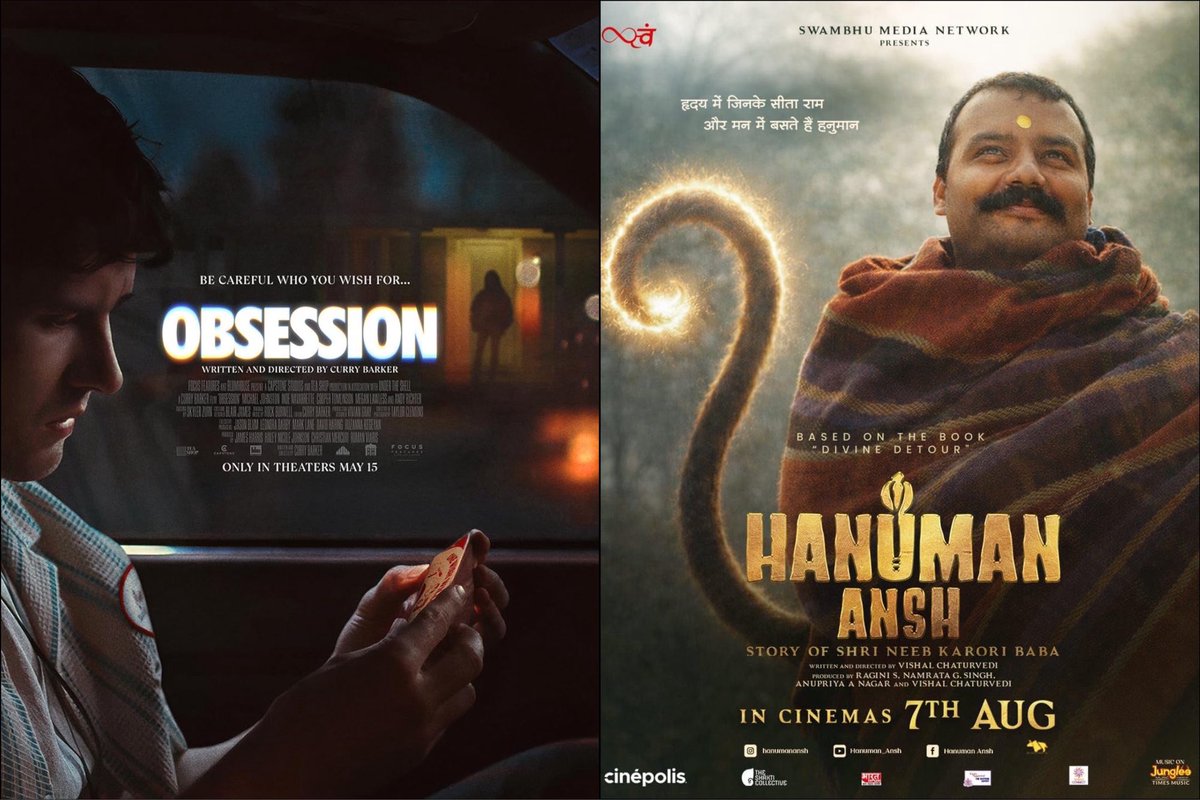 Its_CineHub's tweet photo. The BIGGEST ROI of World Cinema in recent times :- 

⭐️ #Obsession - Hollywood Film, 2026.

Budget - 7cr 
Worldwide Box-Office - 4826cr Gross
ROI - 673X of its Budget

⭐️ #HanumanAnsh - Bollywood Film, 2026

Budget - 2cr
Worldwide Box-Office - 400cr+
ROI - 200X of its Budget

Both #Hollywood & #Bollywood have delivered the MOST PROFITABLE FILMs of ALL time in 2026 🔥✅
