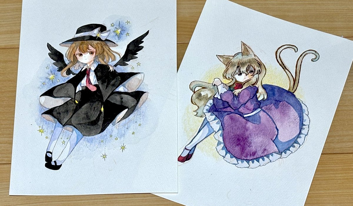 umikurage3637's tweet photo. 妖鳥蓮子
化け猫メリーとセットでどうぞ https://t.co/TYzk6Ua04J