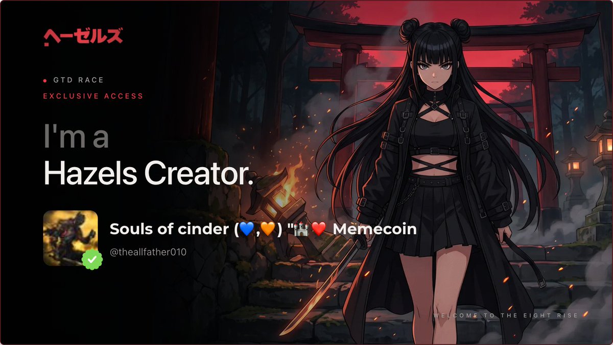 theallfather010's tweet photo. join
@0xhazels #WEAREHAZELS https://t.co/0rWjaVPf1u