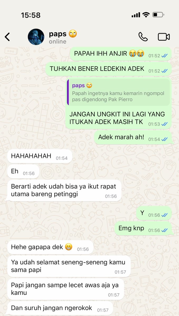 morpholove's tweet photo. Balik lagi ke POV adik bontot kita sekarang sama papahnya. https://t.co/aGYUvKgakV
