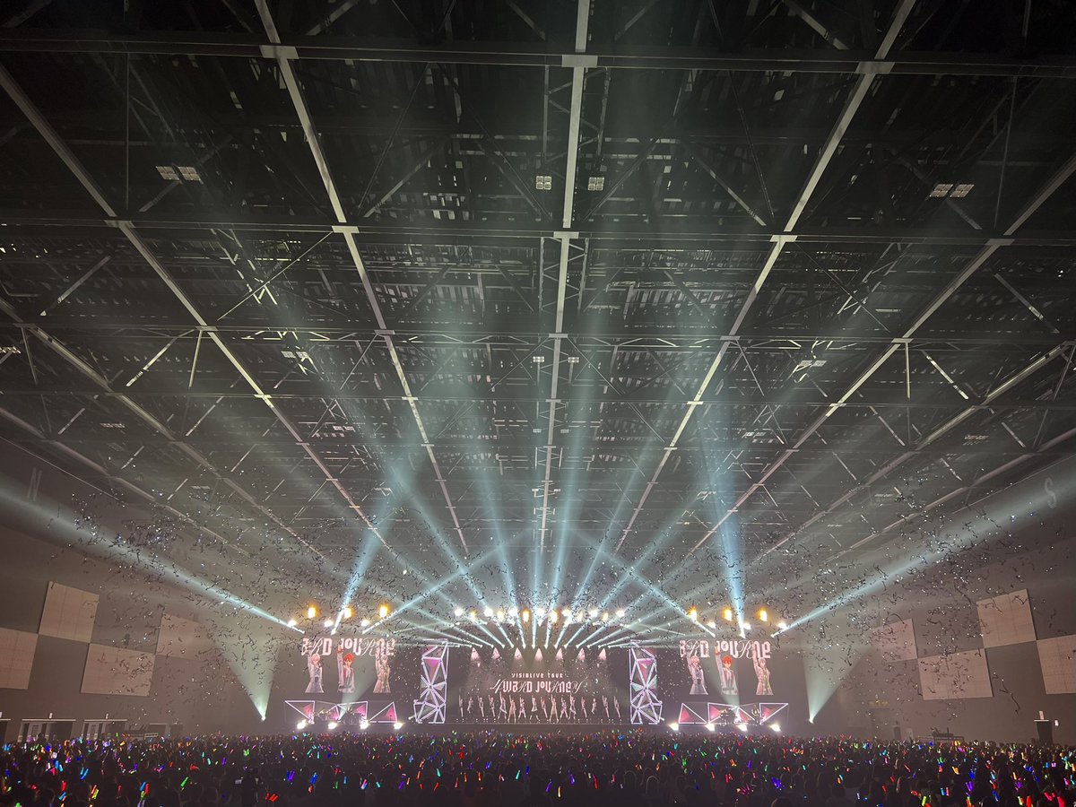 iD7_VISIBLIVE's tweet photo. ＼#4J_福岡／

ご来場いただきましてありがとうございました！

アイドリッシュセブン VISIBLIVE TOUR "4WARD JOURNEY" 
各地でたくさんの応援を本当にありがとうございました。

また皆さまにお会いできる日を楽しみにしております…！

#アイナナ_4J https://t.co/aoN0jSoRp9