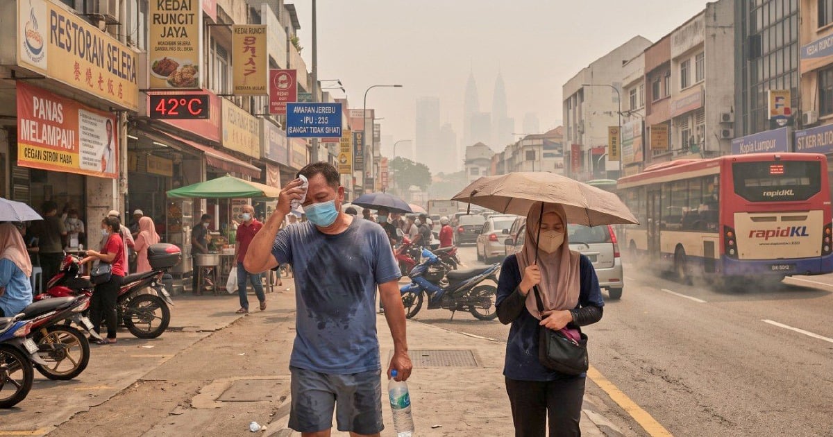 hmetromy's tweet photo. #Sihat Kematian akibat strok haba membuktikan cuaca panas ekstrem bukan sekadar cabaran fizikal biasa, sebaliknya 'pembunuh senyap' yang tidak mengenal usia.
https://t.co/lDSGniFa2o https://t.co/12eyhOYIxe